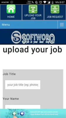 SOFTWORQ android App screenshot 3